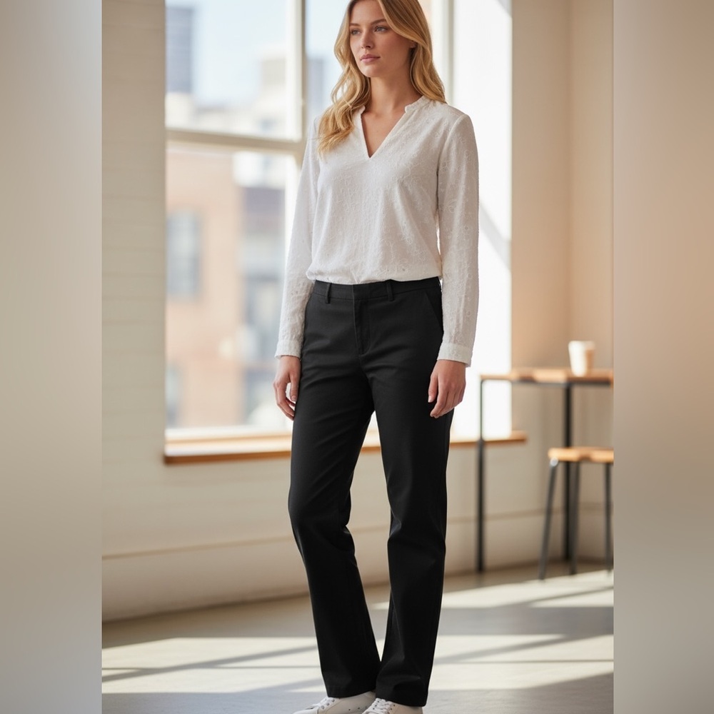 NWT J Crew Kallie Navy Uncut corduroy pants, ladies’ size 8
